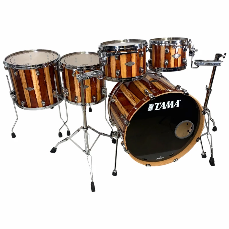 High-quality TAMA drum kit for professional drummers and enthusiasts. Perfect for studio and live pe.