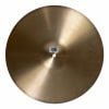 Close-up of Zildjian A 15-inch New Beat Hi-hat cymbal for drummers.