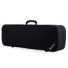 Durable black drumstick bag for drummers, with handle and zip closure.