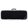 Black drumstick bag for drummers, portable and durable, with handle for easy transport.
