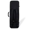 Durable drumstick bag with adjustable straps for drummers.