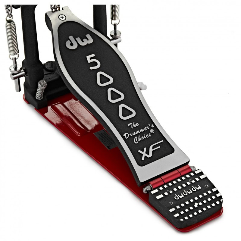 DW 5000 Series Accelerator XF double bass drum pedal for drummers.