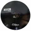 Zildjian Pitch Black 22-inch ride cymbal for drummers and percussionists.