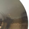 Close-up of Zildjian 22in Ride Cymbal with detailed grooves and reflections.