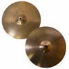 Pair of Zildjian 14-inch New Beat Brilliant Hi-Hats cymbals.