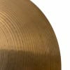 Close-up of Zildjian 14-inch New Beat Brilliant Hi-Hats cymbals.