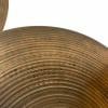 Close-up of Zildjian 14-inch New Beat Brilliant Hi-Hats cymbals.