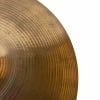 Close-up of Zildjian 14-inch New Beat Brilliant Hi-Hats cymbals.