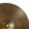 Close-up of Zildjian 14-inch New Beat Brilliant Hi-Hats cymbals.