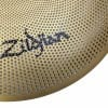 Close-up of Zildjian Low Volume 20in Ride Cymbal with perforated surface.