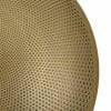 Close-up of Zildjian L80 Low Volume 20in Ride Cymbal with perforations.