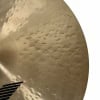 Close-up of Zildjian K 17in Dark Thin Crash cymbal with detailed surface texture.