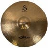 Zildjian S Series 20-inch medium ride cymbal for drumming and percussion.