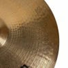 Close-up of Zildjian S Series 20in Medium Ride cymbal showing detailed grooves.