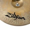 Close-up of Zildjian S Series 20-inch medium ride cymbal with logo visible.
