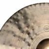 Close-up of Paiste PST7 14-inch light hi-hat cymbals with detailed grooves.