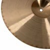 Close-up of Paiste PST7 14-inch light hi-hat cymbal with detailed grooves.
