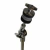 Straight cymbal stand accessory for drumming equipment.