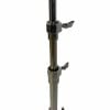 Straight cymbal stand for drum kit with adjustable height and tilt.