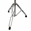 Sturdy metal cymbal stand for drum kits with adjustable height and stability.
