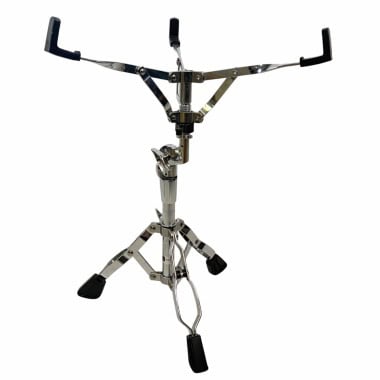 Mapex S400 snare stand with adjustable arms and tripod base for drumming.