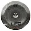 UFO 18-inch China cymbal with perforated design for drumming.
