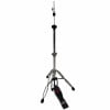 Professional drum hi-hat stand with pedal and adjustable height.
