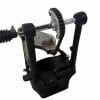 Mapex double bass pedal with chain drive and footplate for drumming.