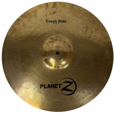 Zildjian Planet Z 18in Crash Ride cymbal for drummers and percussionists.
