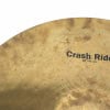 Close-up of Zildjian Planet Z 18in Crash Ride cymbal with detailed surface.