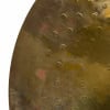 Close-up of Zildjian Planet Z 18in Crash Ride cymbal surface with rivets.
