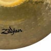Close-up of Zildjian Planet Z 18in Crash Ride cymbal with logo and textured surface.