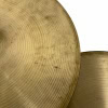 Close-up of Pearl 14-inch hi-hat cymbals for drummers.