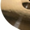 Close-up of Paiste PST8 14-inch medium hi-hat cymbal surface.