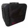 Black Pearl drum pedal case with red logo for drum gear storage.