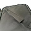 Pearl double pedal drum case for secure transport and storage.