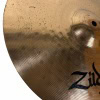 Close-up of Zildjian 14-inch hi-hats cymbals with detailed grooves.