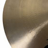 Close-up of a Zildjian A 16in Medium Thin Crash cymbal showing detailed grooves.