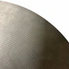 Close-up of a Zildjian A 16in Medium Thin Crash cymbal showing detailed grooves.