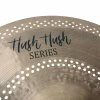 Hush Hugh Series cymbal with perforations for drummers and percussionists.