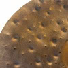 Close-up of Istanbul Xist 19in Dry Dark Brilliant Crash cymbal surface.