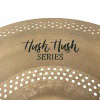 Hush Hush Series 20-inch ride cymbal with perforations for drummers.