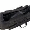 Black Mapex hardware bag for drum equipment storage and transport.