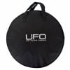 UFO Low Volume Cymbals bag for drummers, black with logo.