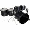 Black Mapex Meridian drum kit with 6-piece shell pack and hardware.