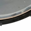 Close-up of Mapex Meridian Black drum shell with Ultra Turecote finish.