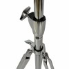 Close-up of Mapex B600 boom cymbal stand with chrome finish.