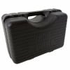 Black hard case for Tama Iron Cobra drum pedal with handle and secure latches.