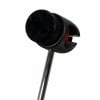 Close-up of Tama Iron Cobra single bass drum pedal with black beater.