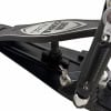 Close-up of Tama Iron Cobra bass drum pedal with detailed components.